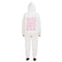 Women White Self Love Era Oversize Hoodie Set